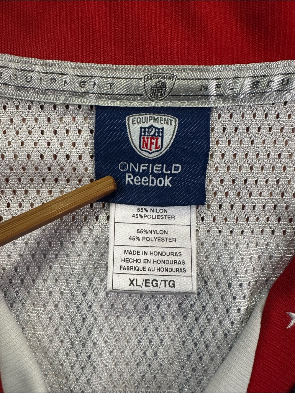 San Francisco 49ers  Pro-bowl 2010 Willis Reebok NFL Onfield Jersey Size XL - Picture 2 of 16